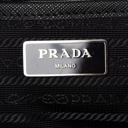 Prada Tessuto Nylon Saffiano Medium Backpack Black 5 of 12
