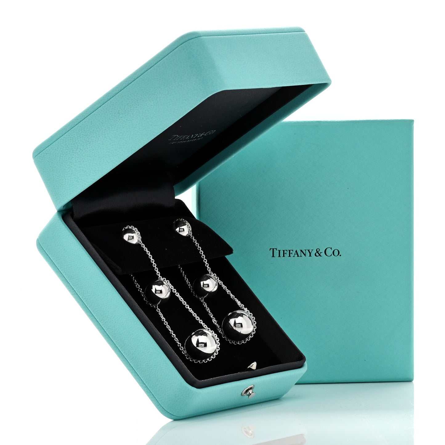 Sterling Silver HardWear Triple Drop Earrings