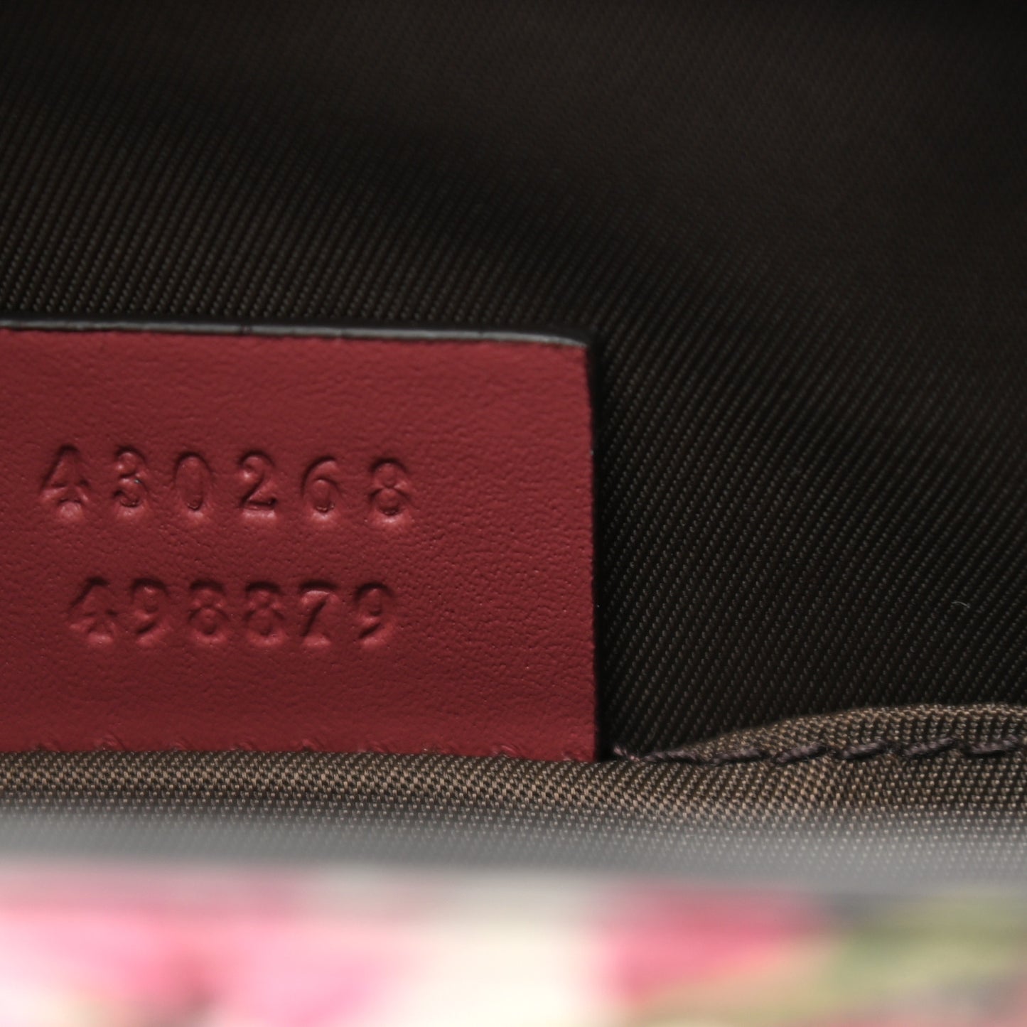 GG Supreme Monogram Blooms Large Cosmetic Case Beige Multicolor Dry Rose