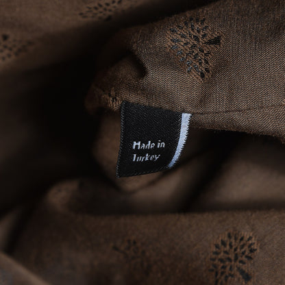Mulberry Silky Snake Print Oversized Alexa Deer Brown 9 of 15
