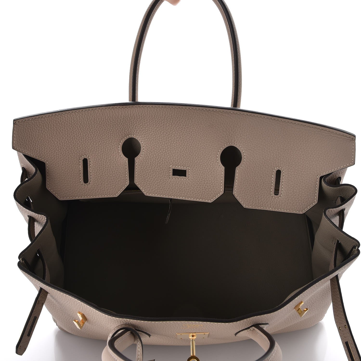 Hermes Togo Birkin 35 Gris Tourterelle 17 of 30