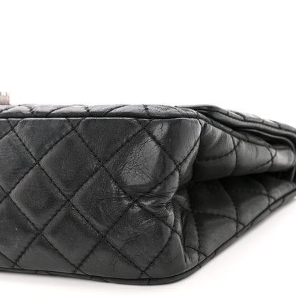 Chanel Iridescent Calfskin Quilted 2.55 Reissue 226 Flap Dark Grey 9 of 11