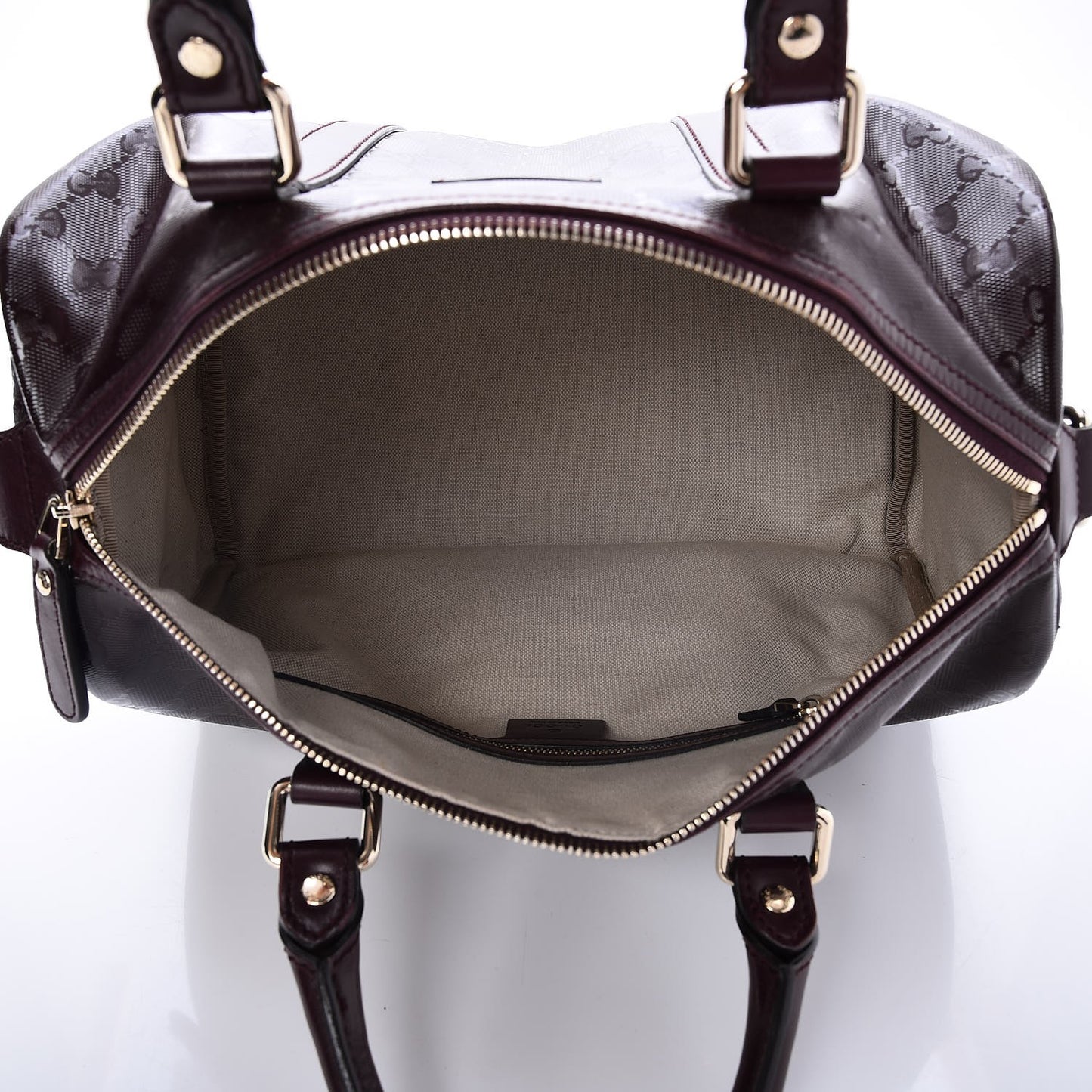 Imprime Monogram Medium Boston Bordeaux