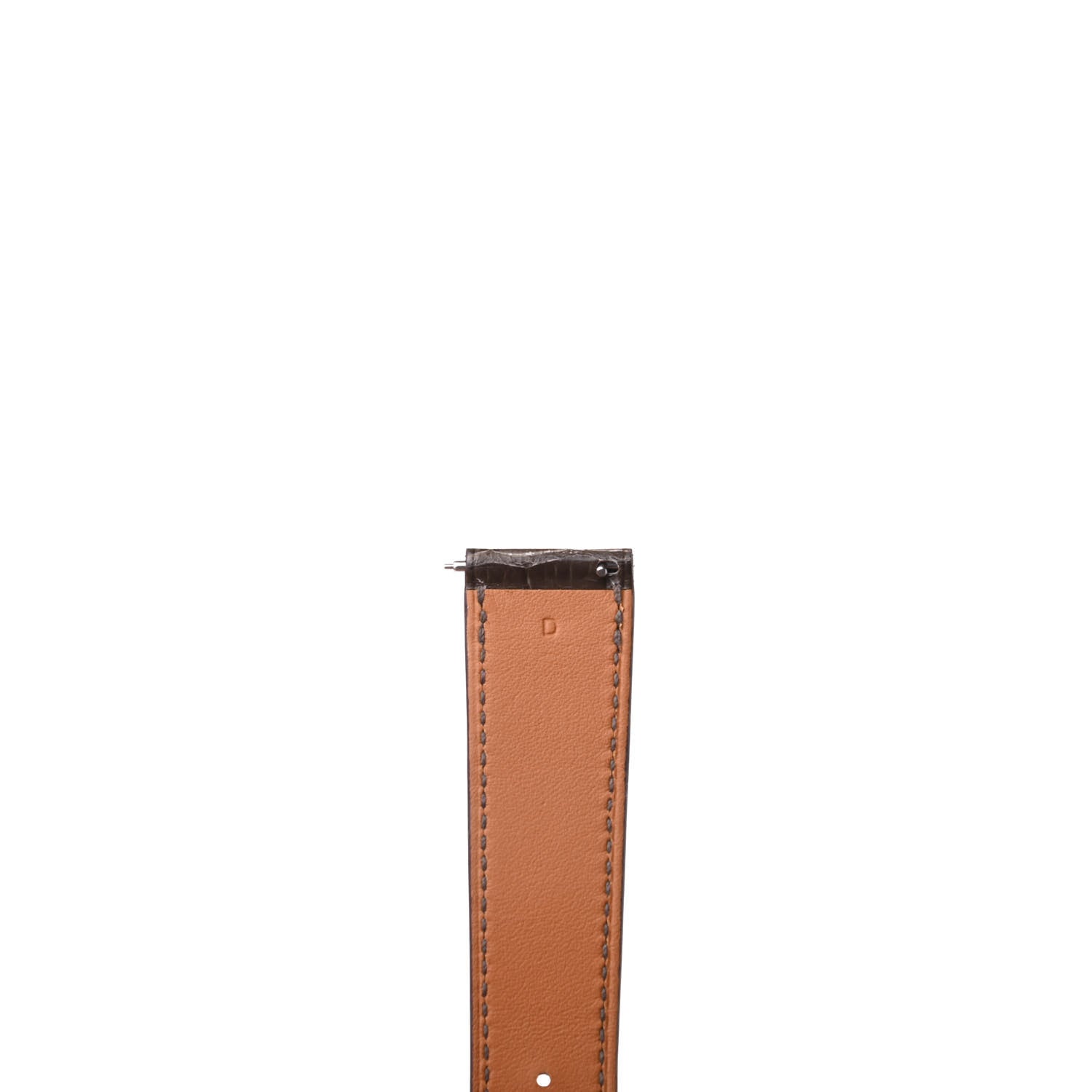 Hermes Shiny Alligator Heure H Hour Watch MM Strap Ebene 5 of 7