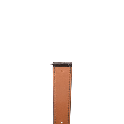 Hermes Shiny Alligator Heure H Hour Watch MM Strap Ebene 5 of 7