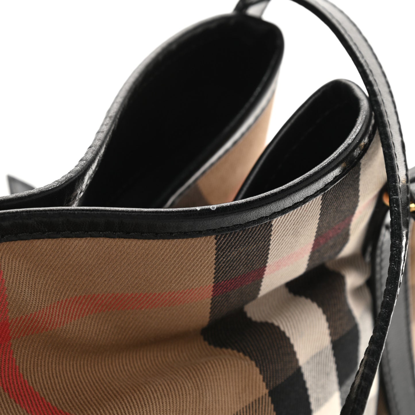 House Check Small Canterbury Tote Black