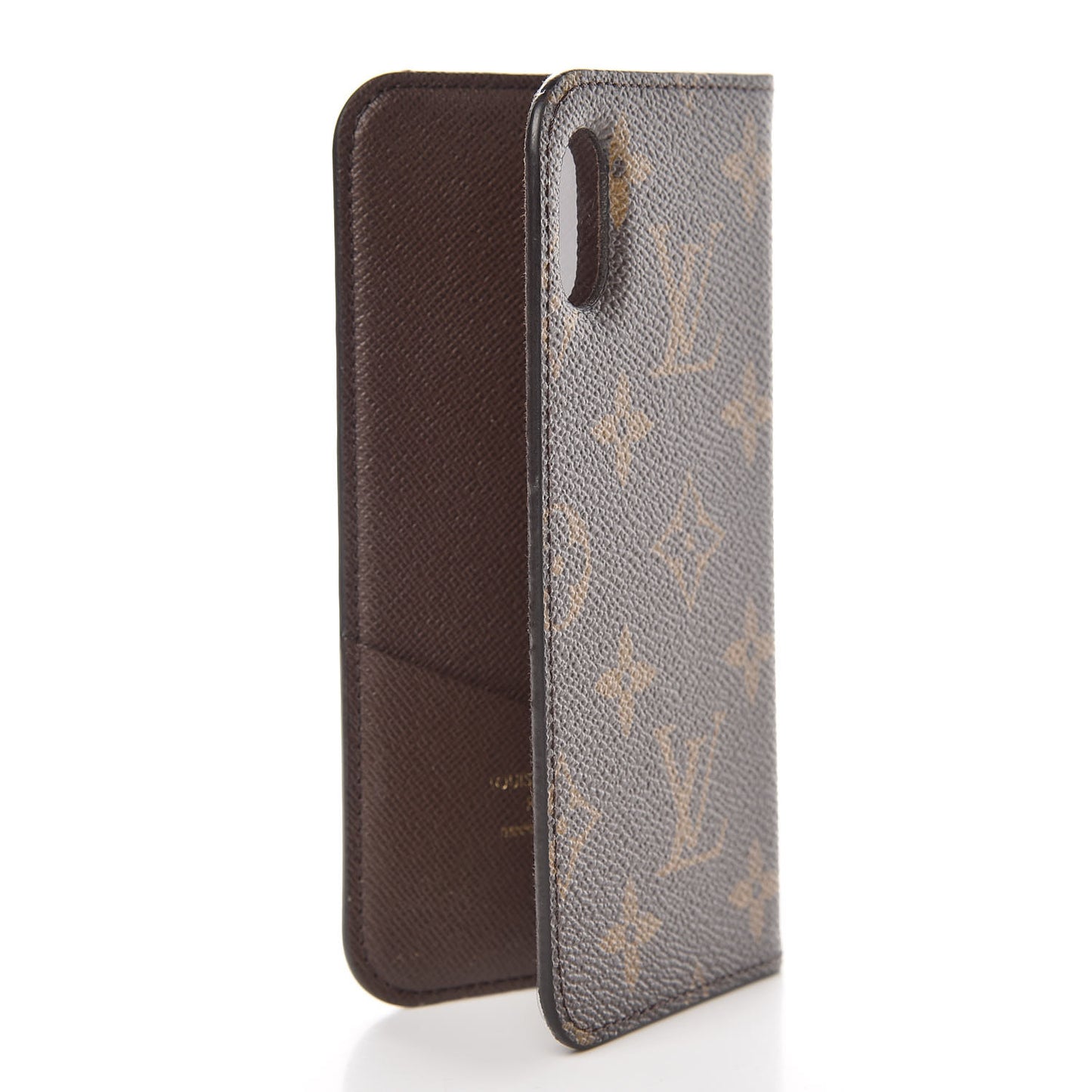Monogram iPhone X Folio Case