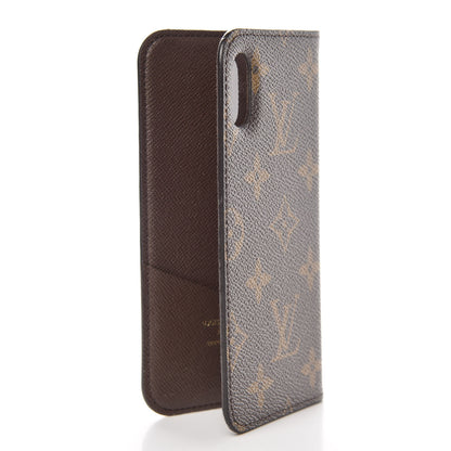 Louis Vuitton Monogram iPhone X Folio Case 3 of 7
