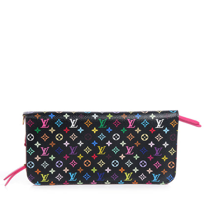 Louis Vuitton Monogram Multicolor Insolite Wallet Black Grenade 1 of 8
