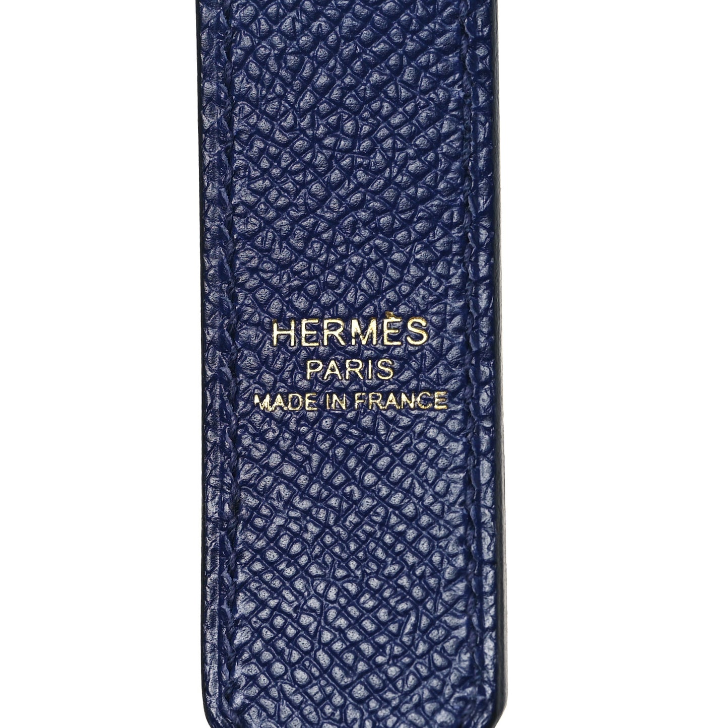 Epsom 25mm Tressage Shoulder Strap Bleu Indigo Noir Terre Battue