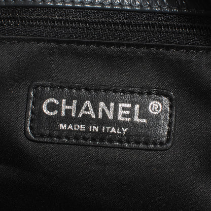 Chanel Glazed Calfskin Twisted Maxi Flap Grey 6 of 7