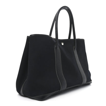 Hermes Toile Vache Country Garden Party 36 Black 3 of 10