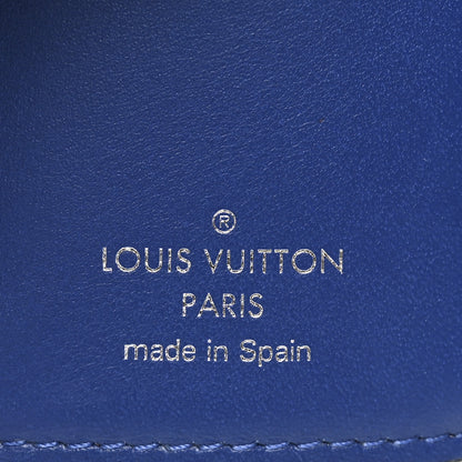 Louis Vuitton Monogram Taiga Discovery Compact Wallet Cobalt 6 of 7