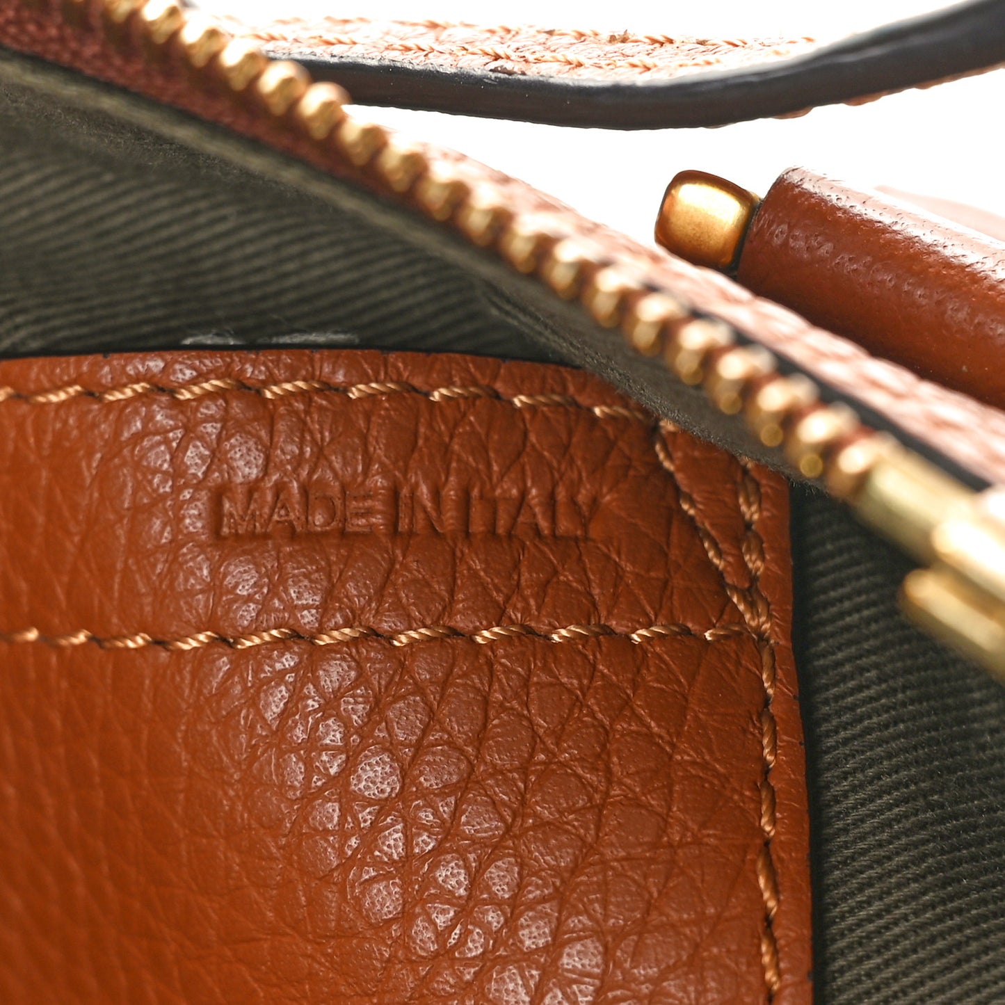 Calfskin Mini Marcie Satchel Tan