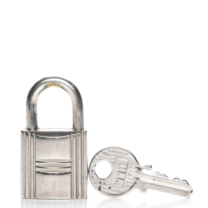 Hermes Palladium Cadena Lock and Key Set 1 of 4