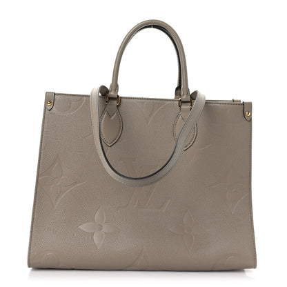 Louis Vuitton Empreinte Monogram Giant Onthego MM Tourterelle 1 of 8