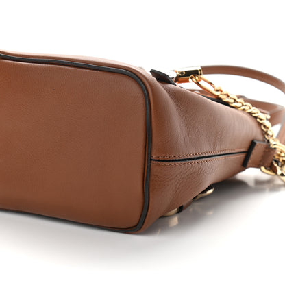 Chloe Suede Calfskin Mini Faye Backpack Tan 9 of 9