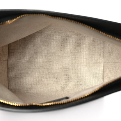 Bottega Veneta Nappa Intrecciato Medium Flip Flap Pouch Black 5 of 10