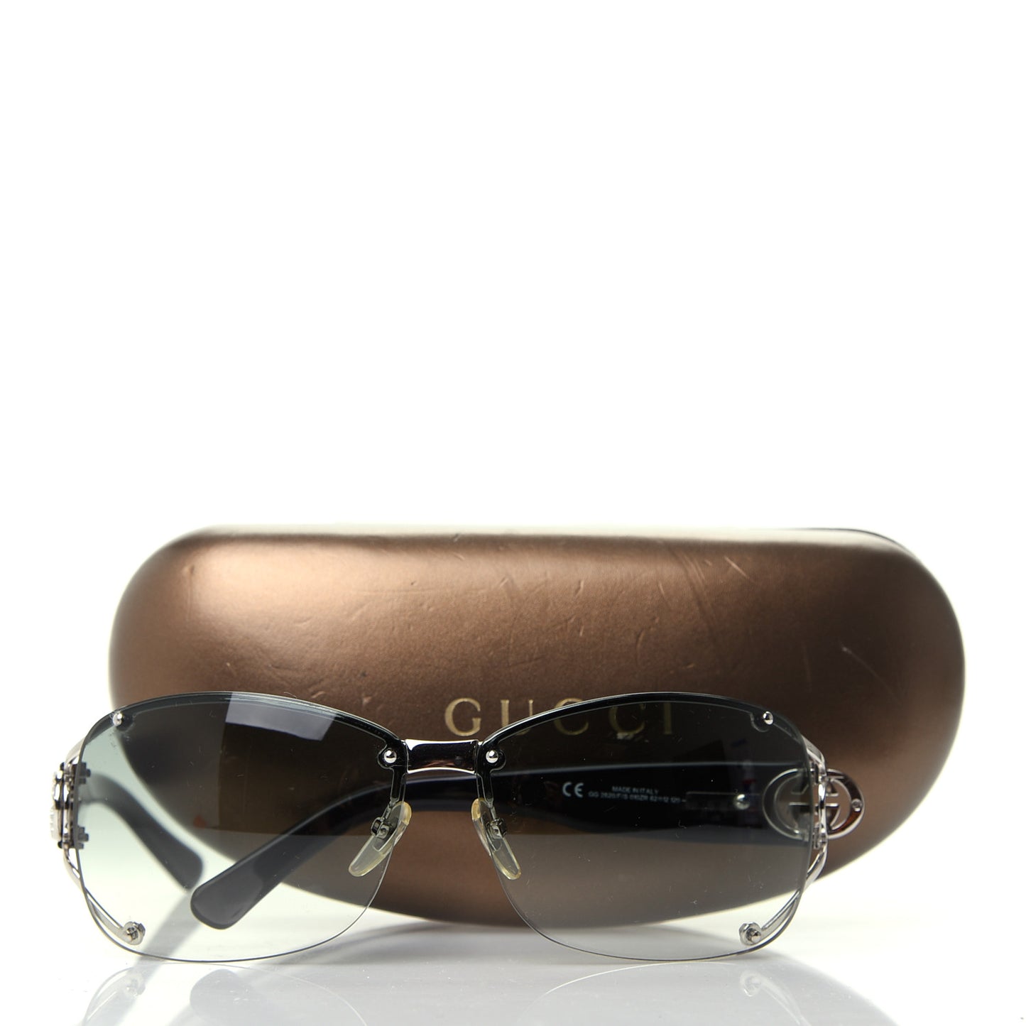 Crystal GG Sunglasses 2820 Black