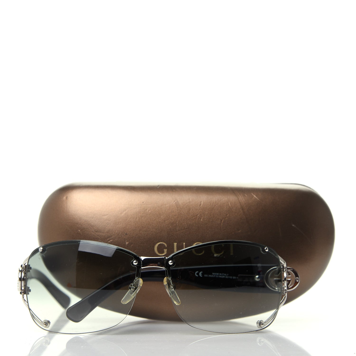 Gucci Crystal GG Sunglasses 2820 Black 7 of 7