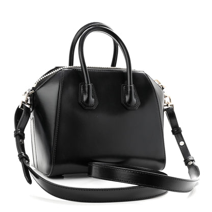 Givenchy Shiny Lord Calfskin Mini Antigona Black 3 of 10