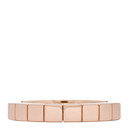 Cartier 18K Pink Gold 3mm Lanieres Ring 48 4.5 3 of 5