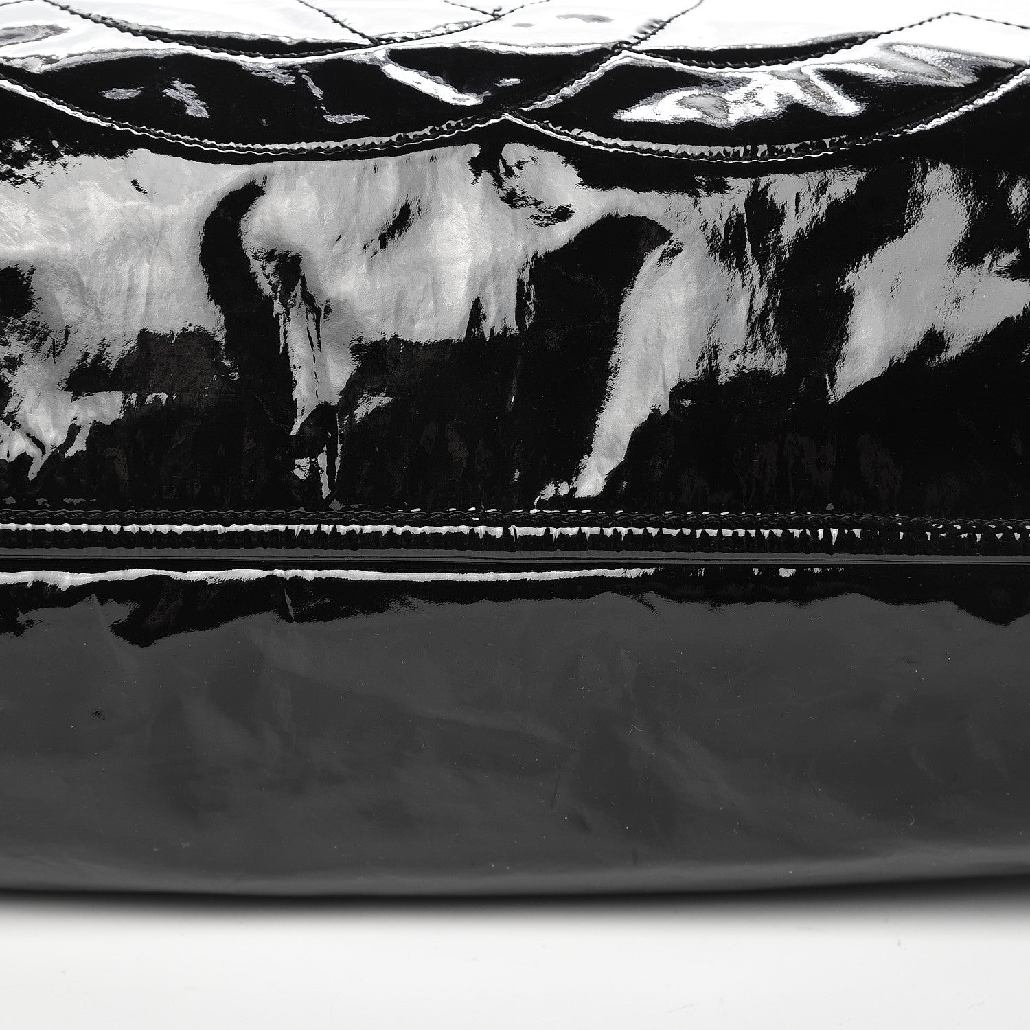 Chanel Patent Bonbons Shopper Tote Black 16 of 18