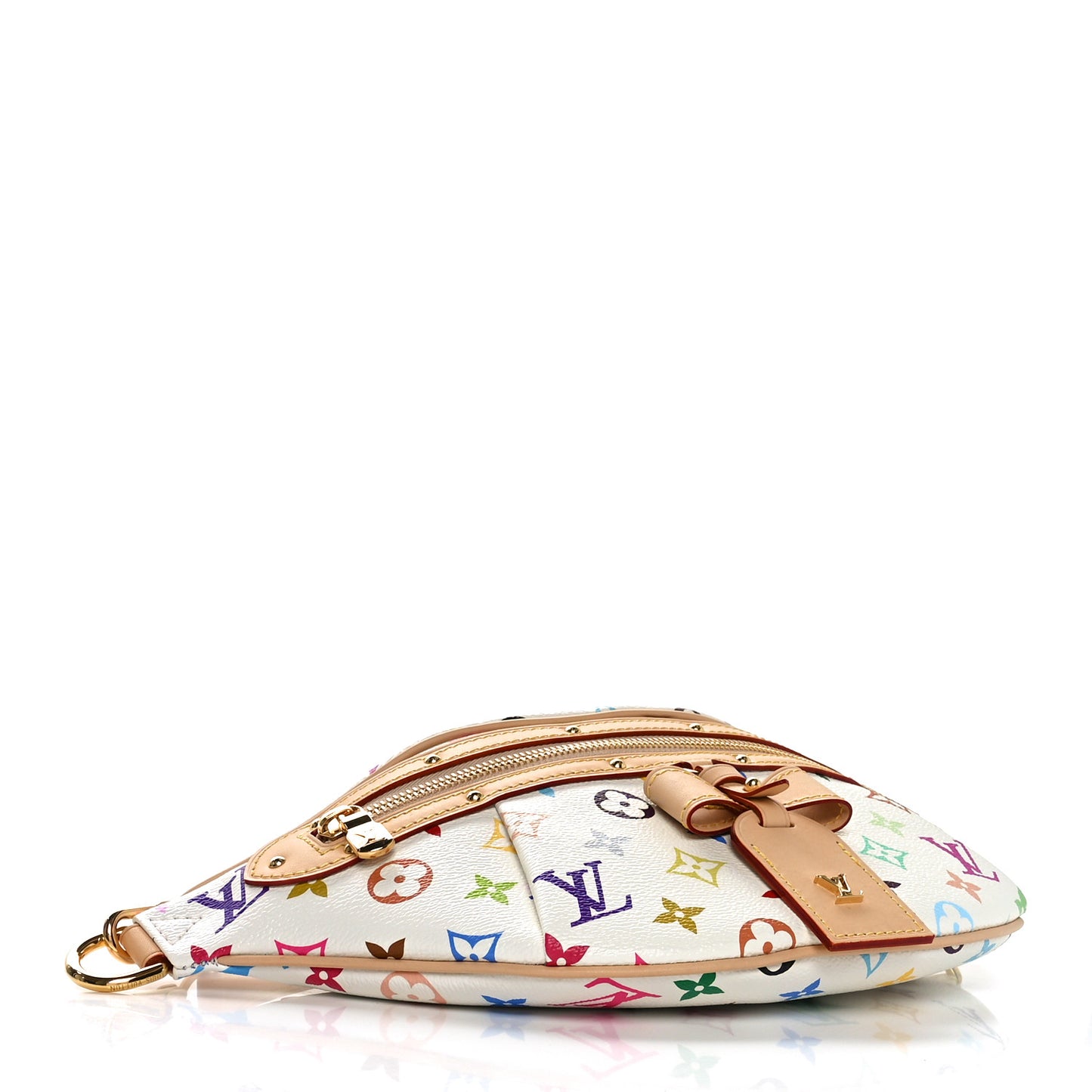 LV X TM Monogram Multicolor High Rise Bumbag White