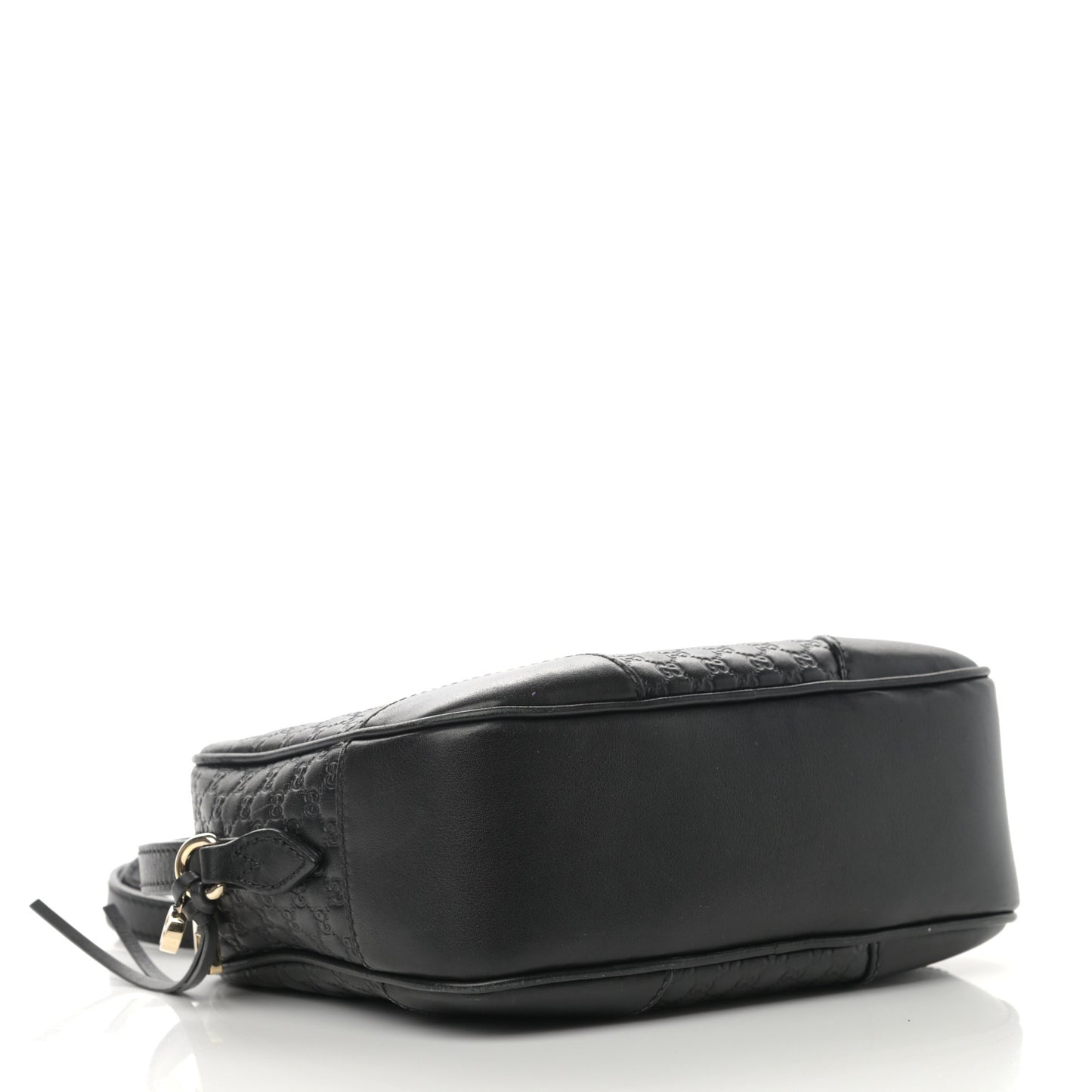 Microguccissima Mini Bree Messenger Bag Black