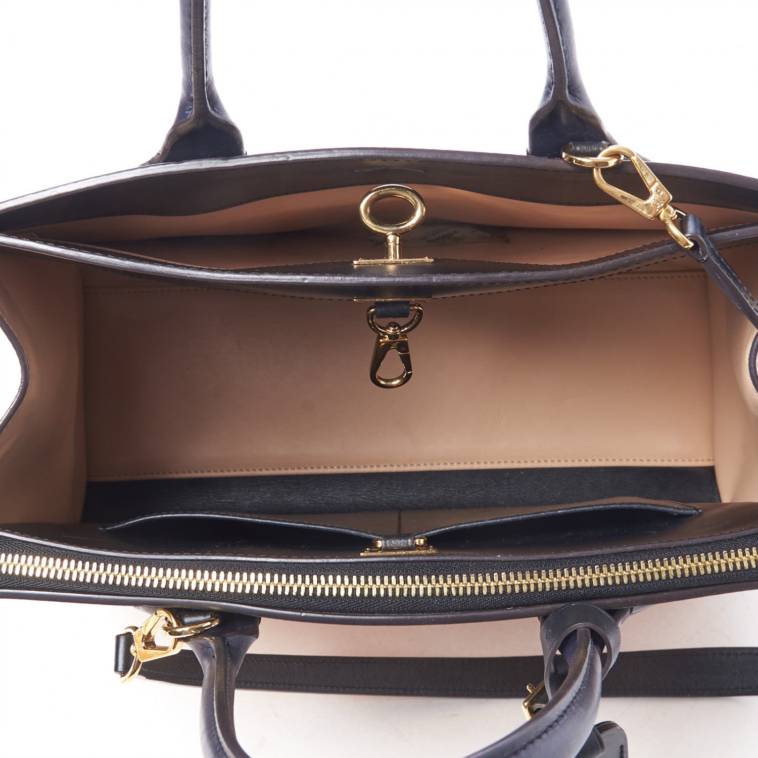 Louis Vuitton Calfskin City Steamer MM Vanilla Black 4 of 8