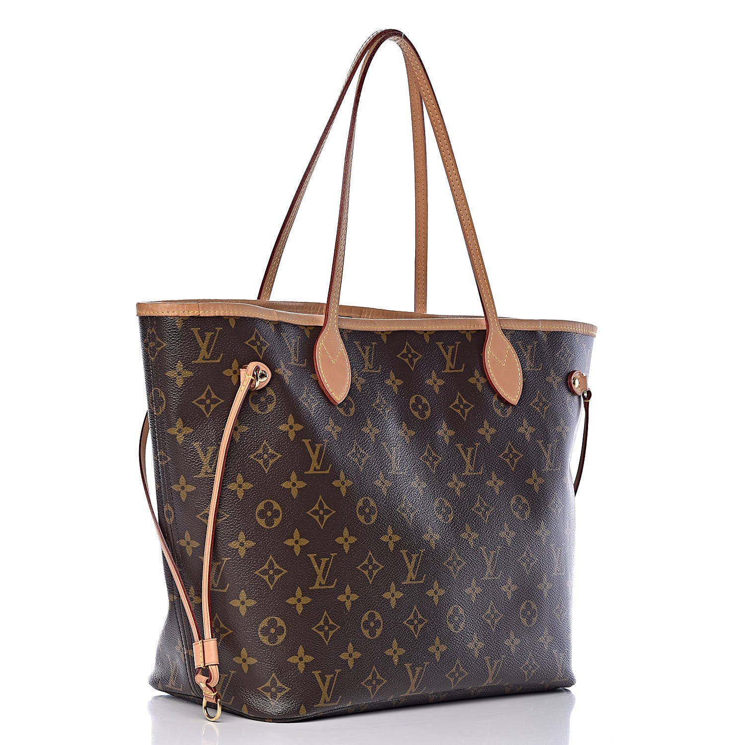 Louis Vuitton Monogram V Neverfull MM Turquoise 3 of 12