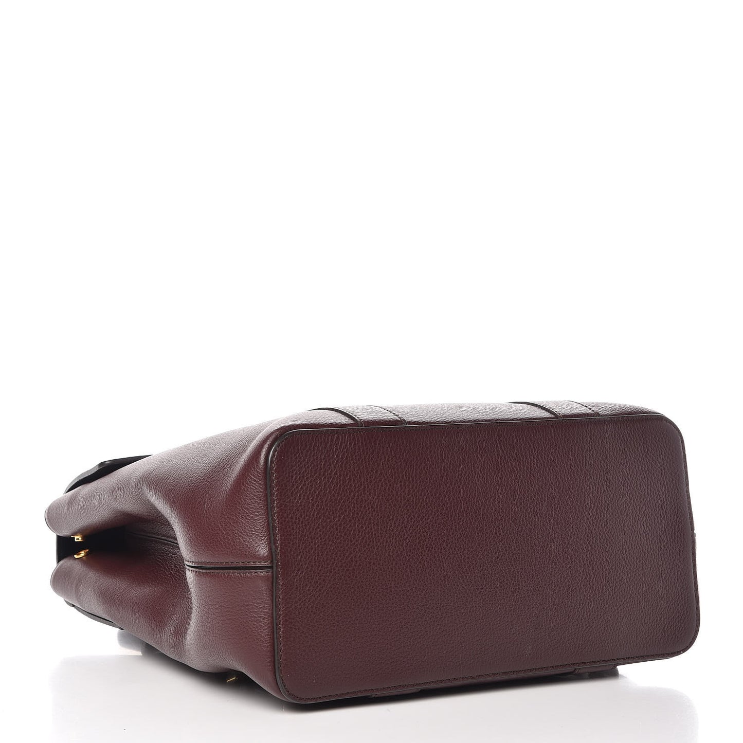 Classic Grain Calfskin Small Bayswater Backpack Oxblood