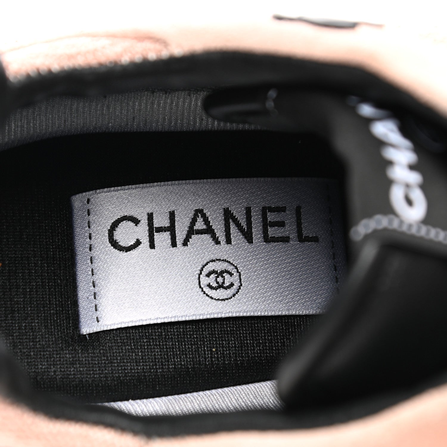 Chanel Mesh Suede Calfskin Quilted Sneakers 39 Pink Beige 6 of 11