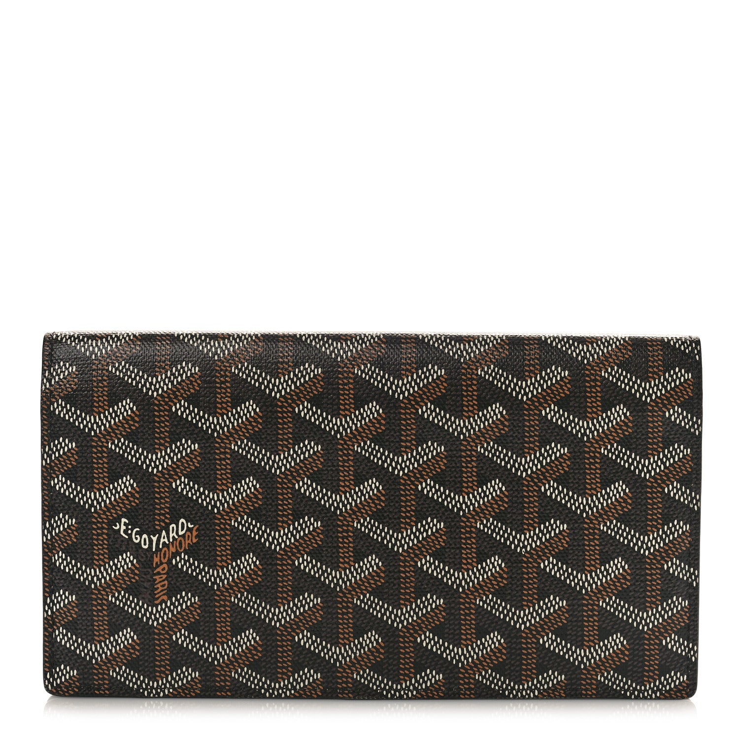 Goyard Goyardine Long Bi-Fold Wallet Black 1 of 8