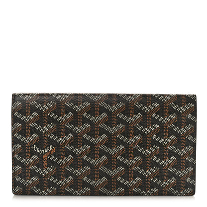 Goyard Goyardine Long Bi-Fold Wallet Black 1 of 8