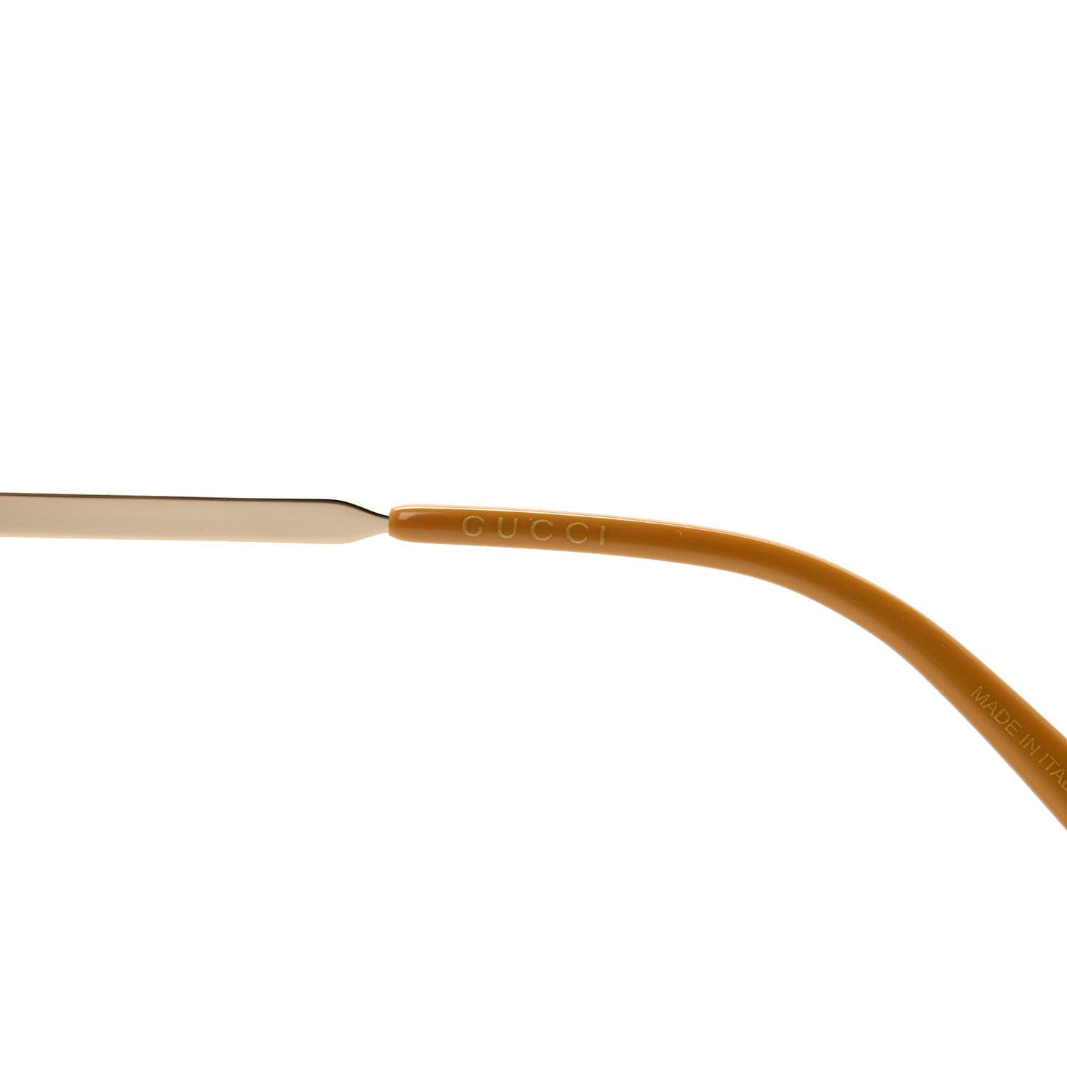 Gucci Navigator Sunglasses GG0941S Gold 5 of 7