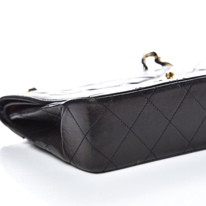 Chanel Lambskin Quilted Medium Double Flap Black 9 of 11