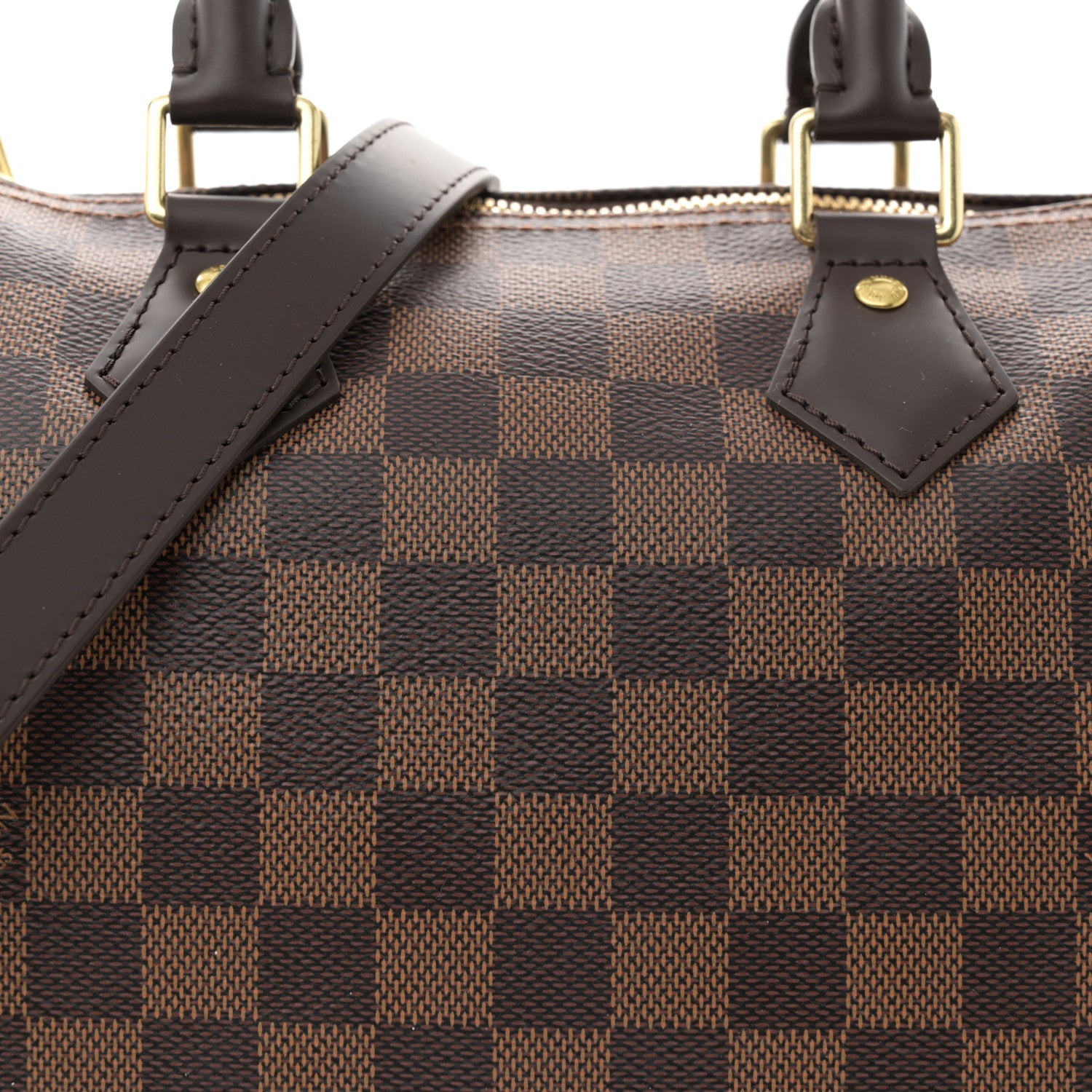 Louis Vuitton Damier Ebene Speedy Bandouliere 25 8 of 10