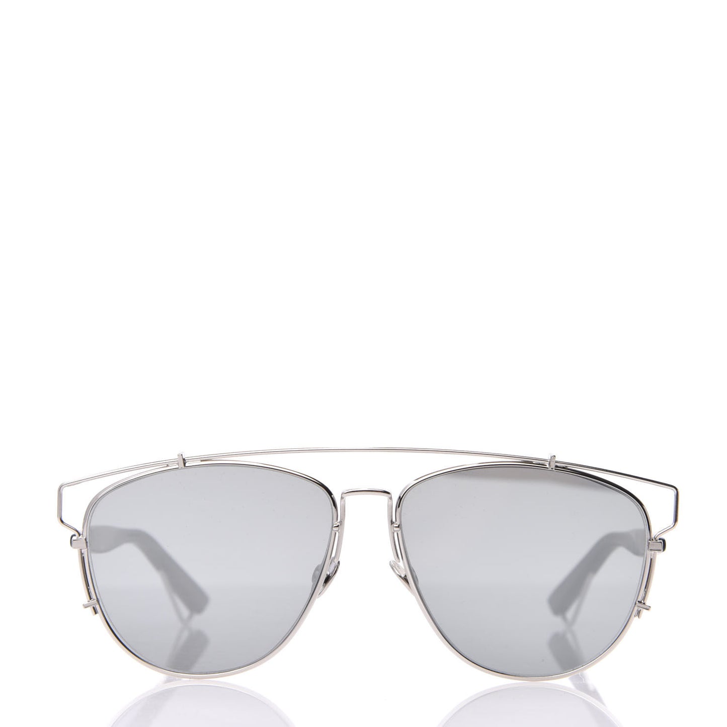 Mirrored Technologic Sunglasses Black