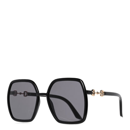 Gucci Horsebit Square Frame Sunglasses GG0890S Black 1 of 8
