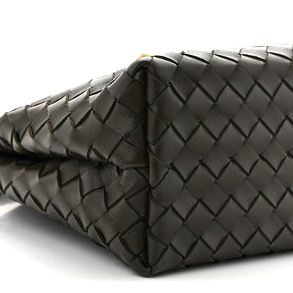 Bottega Veneta Nappa Intrecciato Medium Andiamo Shoulder Bag Kaki 8 of 9