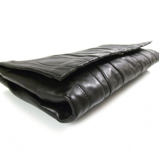 Nappa Mordore Clutch Nero