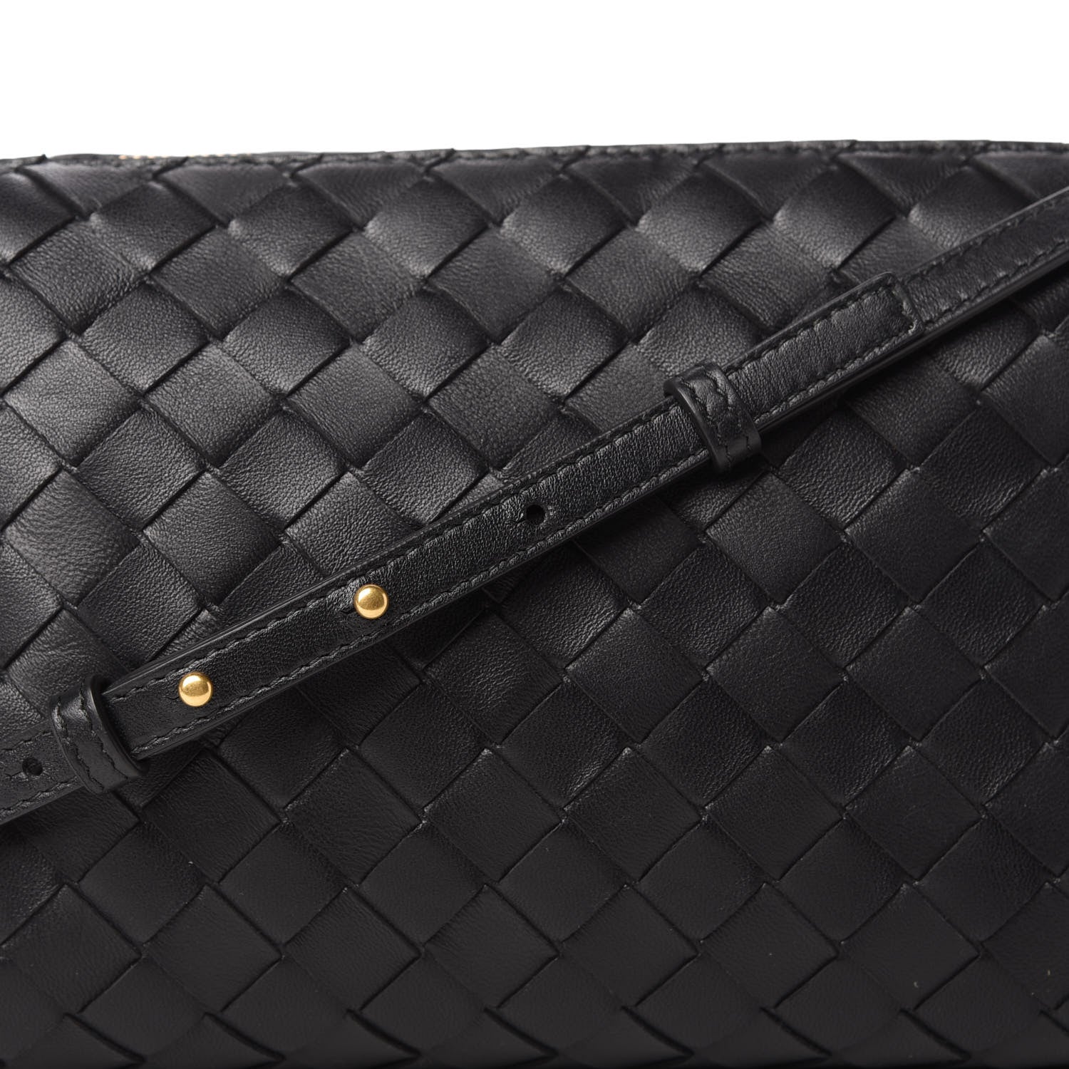 Bottega Veneta Nappa Intrecciato Mini Crossbody Black 10 of 10