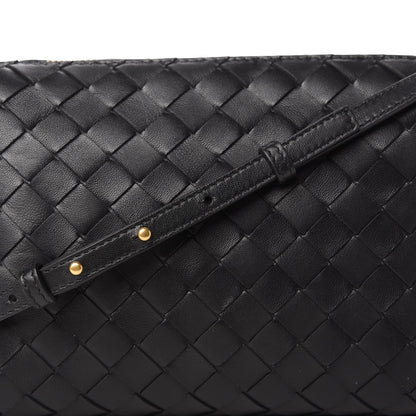 Bottega Veneta Nappa Intrecciato Mini Crossbody Black 10 of 10