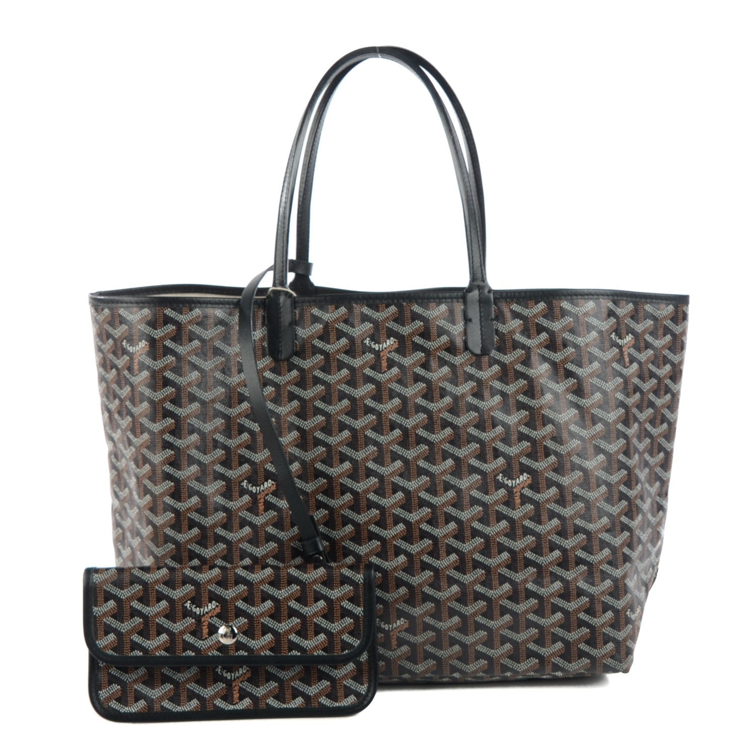 Goyard Goyardine Saint Louis PM Black 1 of 8