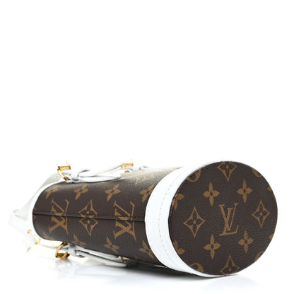 Louis Vuitton Monogram LV Match Nano Bucket Bag White 5 of 12