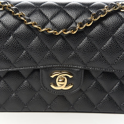Chanel Caviar Quilted Small Double Flap Black 9 of 10