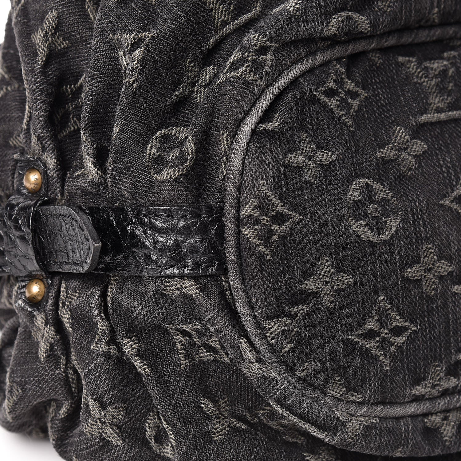 Louis Vuitton Denim Mahina XS Black 9 of 15