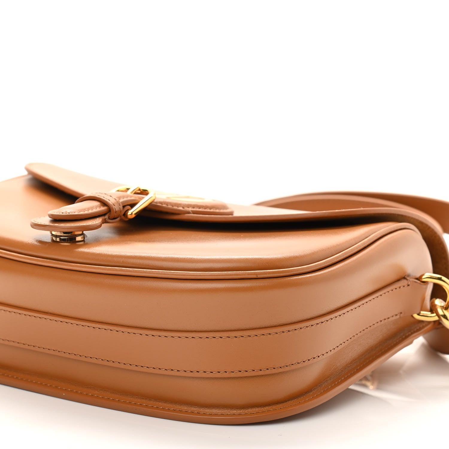 Christian Dior Box Calfskin Medium Bobby Flap Camel 10 of 11