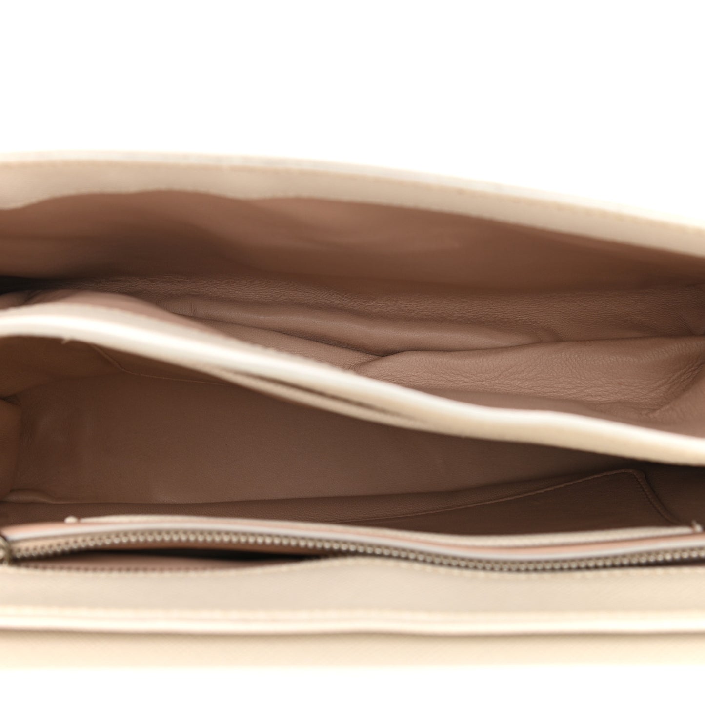 Saffiano Lux Sound Top Handle Pomice